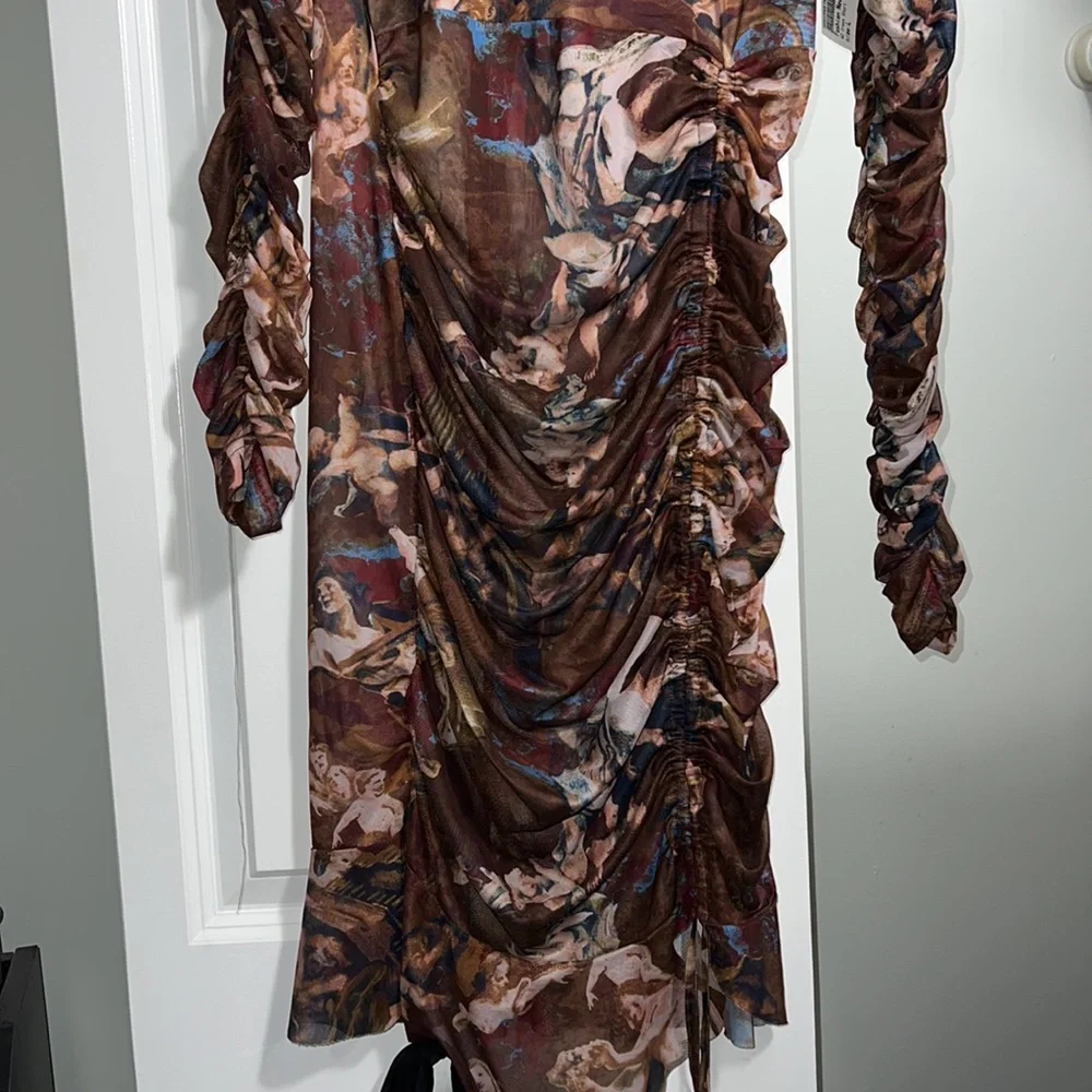 Fashionnova See-Through Artwork dress - Picture 3 of 3